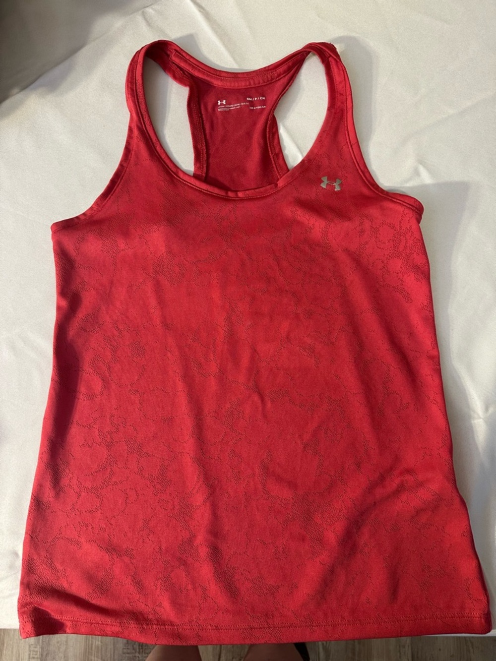 Under‎ Armour Women’s Red Racerback Performance Tank